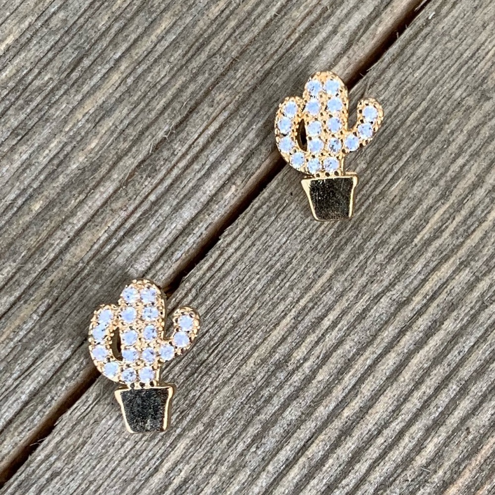 Petit Cactus Studs